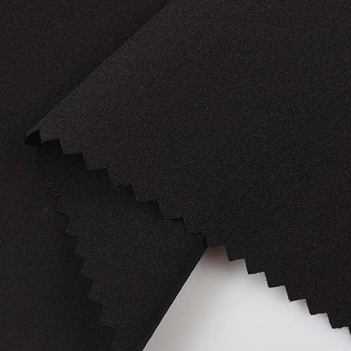 75/40D semi-dull polyester four-way stretch plain weave