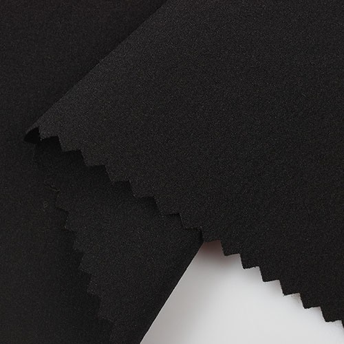 100/40D semi-dull polyester four-way stretch plain weave